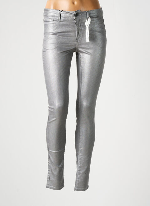 Pantalon 7/8 femme Vero Moda argent taille : W26 L32 11 FR (FR)