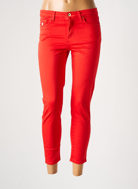 Pantalon 7/8 femme Lcdn orange taille : 36 17 FR (FR)