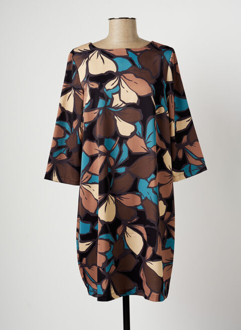 Robe courte femme Orto Botanico marron taille : TU 35 FR (FR)