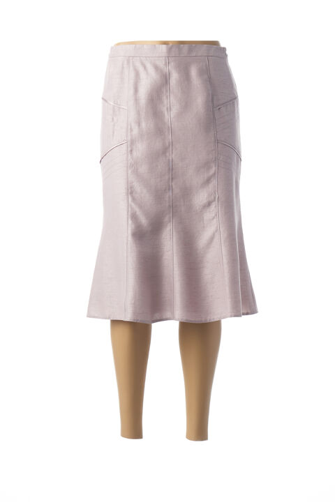 Jupe mi-longue femme France Rivoire rose taille : 40 63 FR (FR)