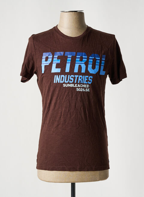 T-shirt homme Petrol Industries marron taille : XS 7 FR (FR)