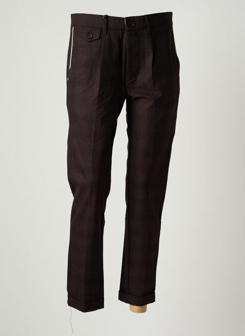 Pantalon chino homme Freeman T.Porter marron taille : W30 32 FR (FR)