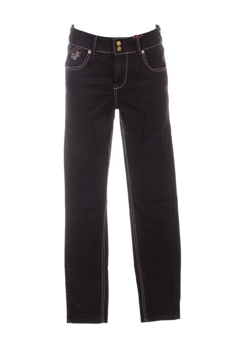 Jeans coupe slim femme Coleen Bow noir taille : W44 L34 21 FR (FR)