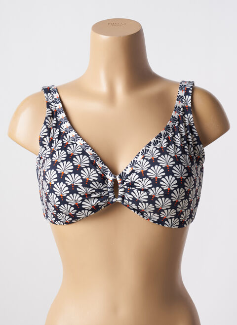 Haut de maillot de bain femme Tessy bleu taille : 100E 45 FR (FR)