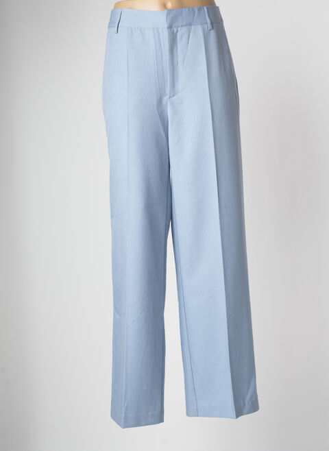Pantalon droit femme Kaffe bleu taille : 44 34 FR (FR)