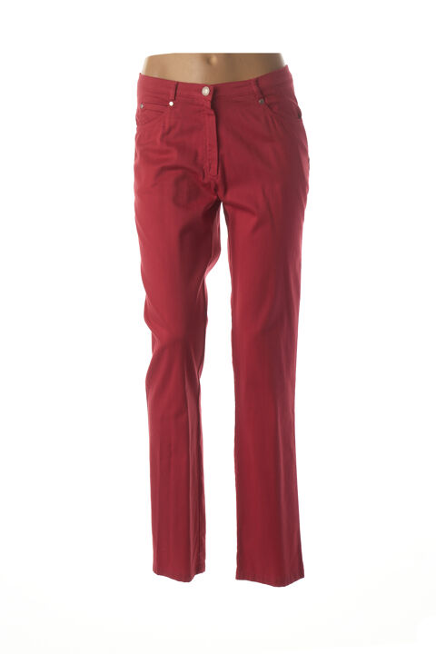 Pantalon slim femme Guy Dubouis rouge taille : 40 17 FR (FR)