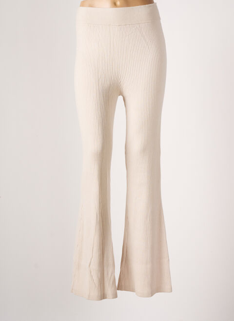 Pantalon flare femme Tommy Hilfiger beige taille : 40 49 FR (FR)