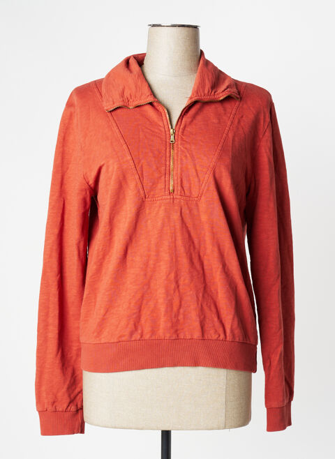 Sweat-shirt femme Pako Litto orange taille : 36 39 FR (FR)