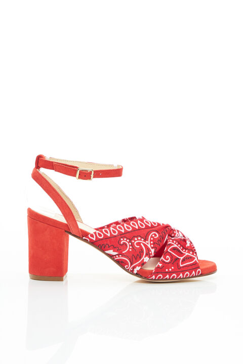 Sandales/Nu pieds femme Anaki rouge taille : 38 31 FR (FR)