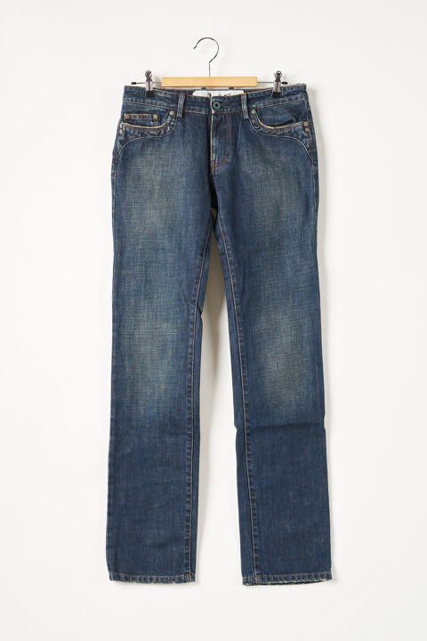 Jeans coupe droite femme April 77 bleu taille : W27 18 FR (FR)