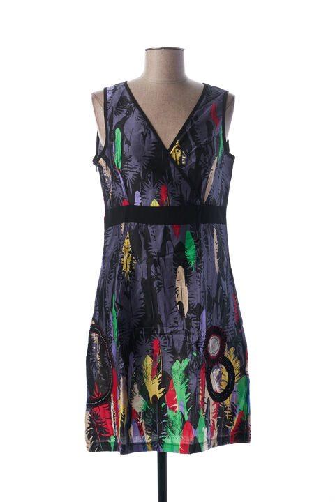 Robe mi-longue femme L33 bleu taille : 38 17 FR (FR)