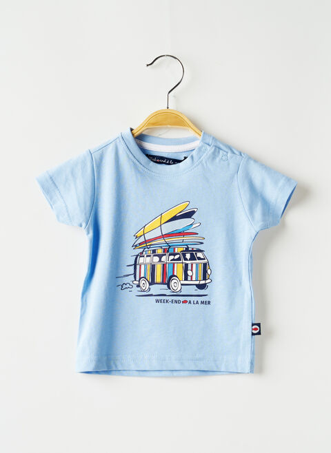 T-shirt garon Week End A La Mer bleu taille : 6 M 7 FR (FR)