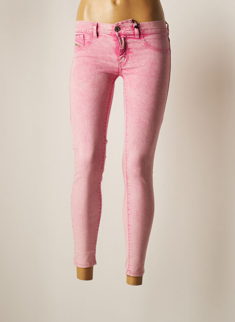 Pantalon slim femme Diesel rose taille : W25 74 FR (FR)