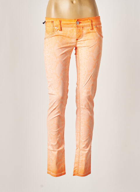 Pantalon slim femme Freesoul orange taille : W26 L32 26 FR (FR)