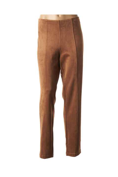 Pantalon droit femme Fdj (French Dressing Jeans) marron taille : 50 27 FR (FR)
