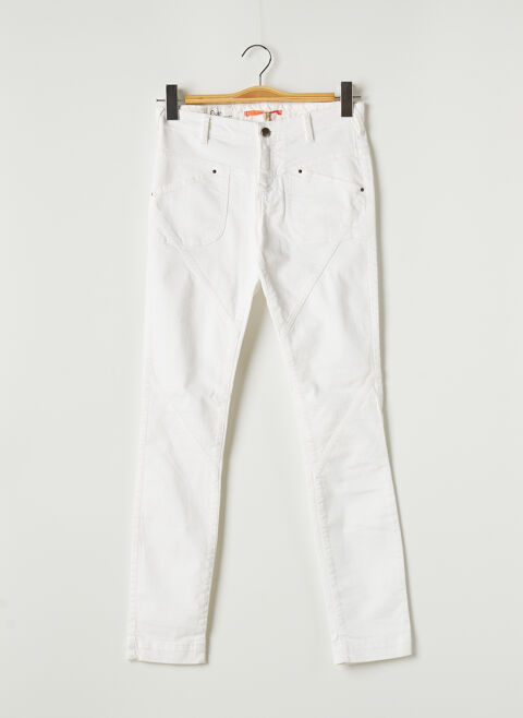 Jeans coupe slim femme Quiet blanc taille : W25 32 FR (FR)