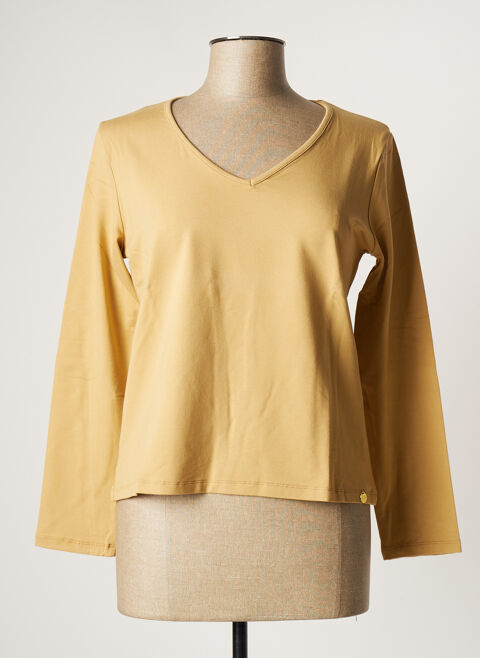 T-shirt femme Paul Brial jaune taille : 40 19 FR (FR)