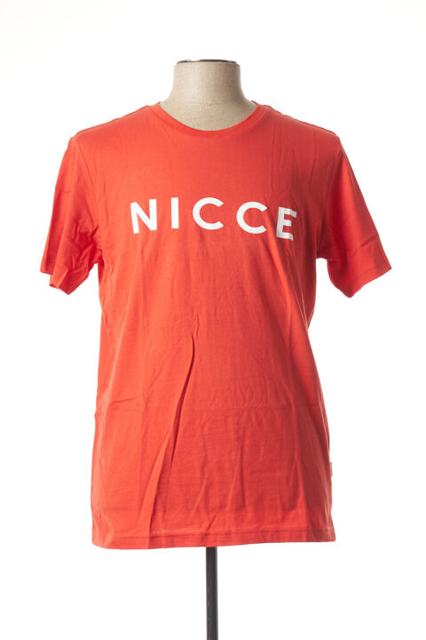 T-shirt homme Nicce orange taille : S 7 FR (FR)