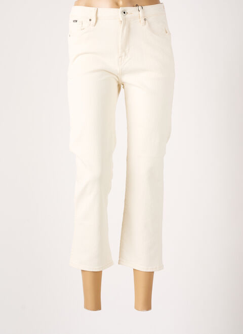 Pantalon 7/8 femme Pepe Jeans blanc taille : W26 47 FR (FR)