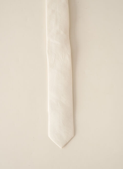 Cravate homme Odb blanc taille : TU 8 FR (FR)