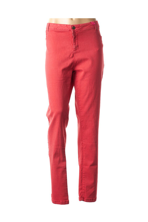 Pantalon droit femme Tex rouge taille : 50 17 FR (FR)