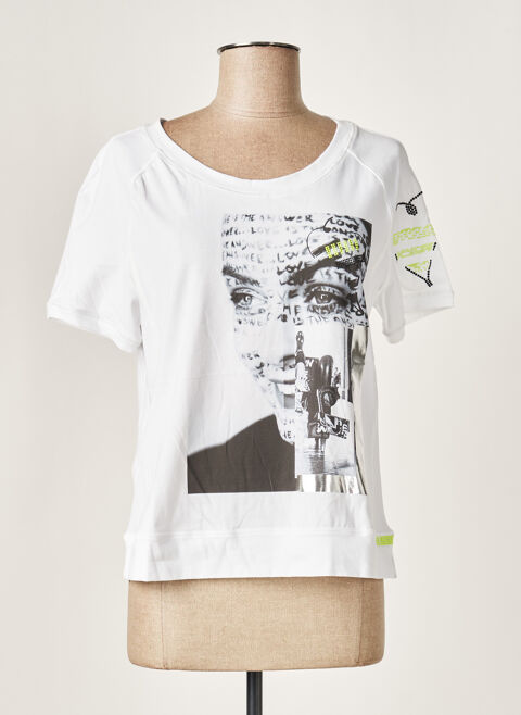 T-shirt femme Elisa Cavaletti blanc taille : 44 72 FR (FR)