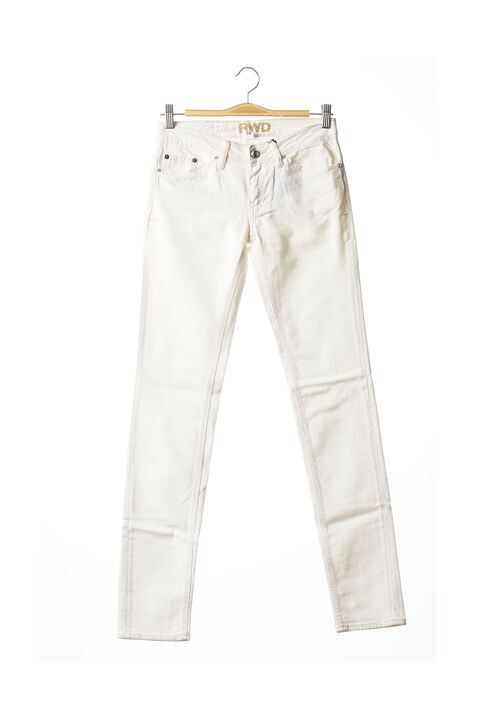 Jeans coupe slim femme Rwd blanc taille : W26 20 FR (FR)