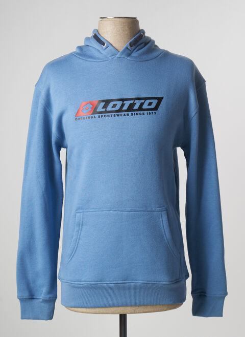 Sweat-shirt  capuche garon Lotto bleu taille : 14 A 17 FR (FR)