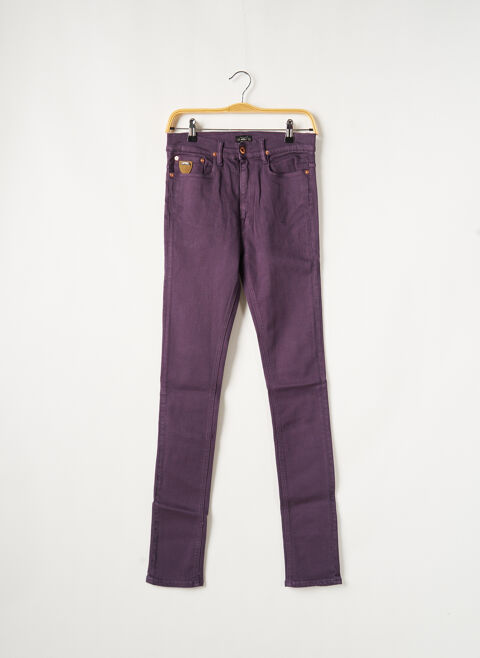 Jeans coupe slim femme April 77 violet taille : W29 18 FR (FR)