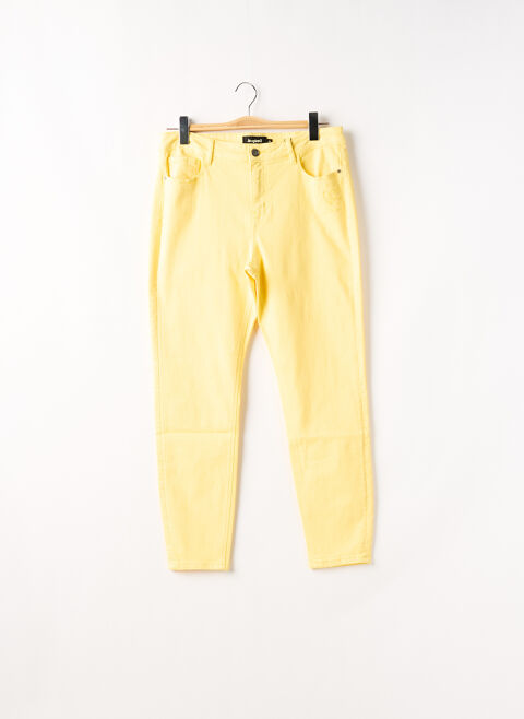 Jeans skinny femme Desigual jaune taille : 44 44 FR (FR)