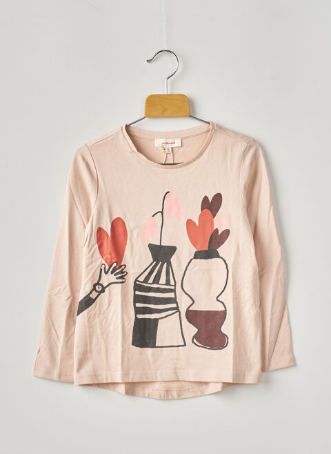 T-shirt fille Catimini rose taille : 6 M 8 FR (FR)