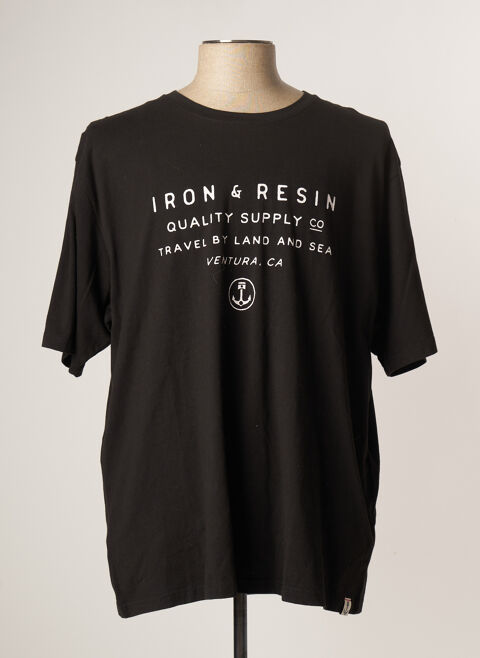 T-shirt homme Iron And Resin noir taille : 3XL 19 FR (FR)