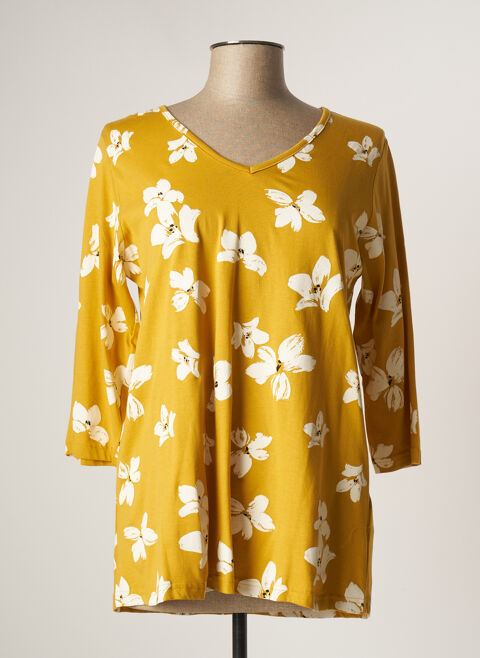 T-shirt femme Ciso jaune taille : 36 11 FR (FR)