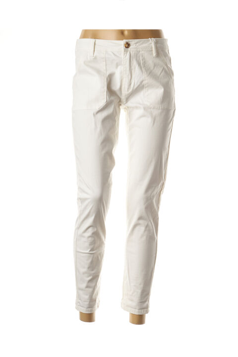 Pantalon 7/8 femme F.A.M. blanc taille : W29 11 FR (FR)