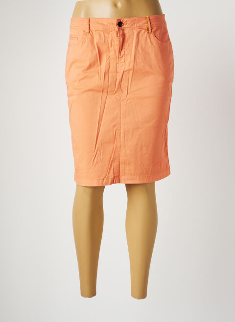 Jupe mi-longue femme Couturist orange taille : 38 32 FR (FR)