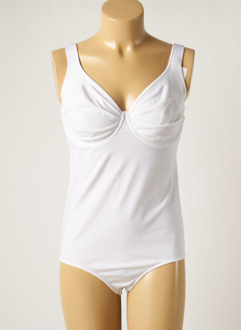 Body lingerie femme Manas blanc taille : 105C 29 FR (FR)