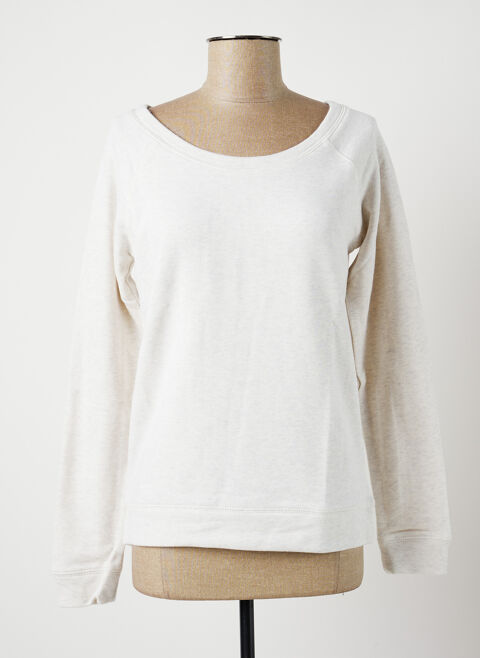 Sweat-shirt femme T-Skope beige taille : 38 21 FR (FR)