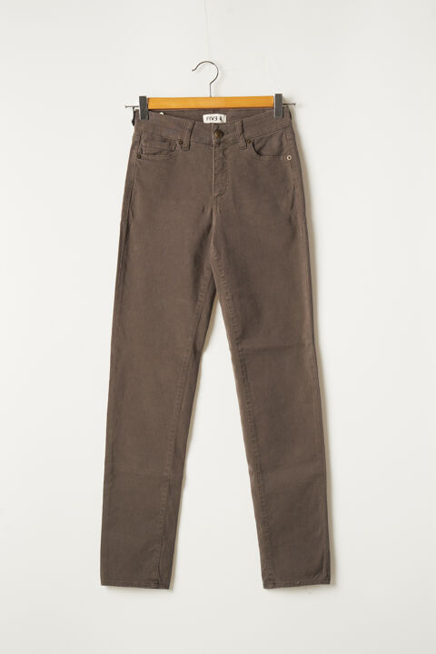 Jeans coupe slim femme Five gris taille : W24 23 FR (FR)