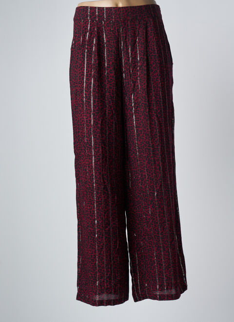 Pantalon large femme Lpb rouge taille : 34 34 FR (FR)