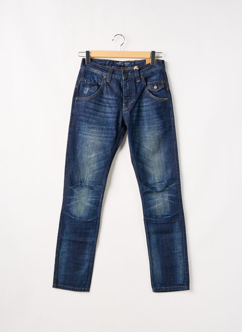 Jeans coupe droite homme Freeman T.Porter bleu taille : W33 L34 54 FR (FR)
