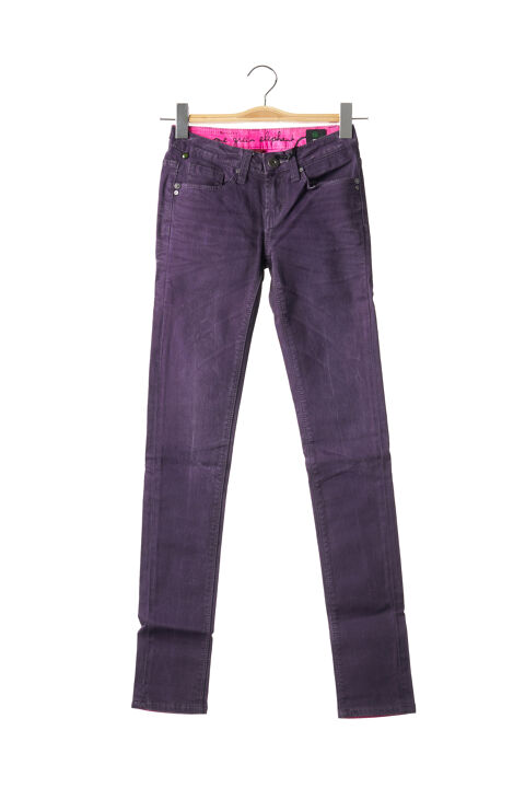 Jeans coupe slim femme One Green Elephant violet taille : 32 17 FR (FR)