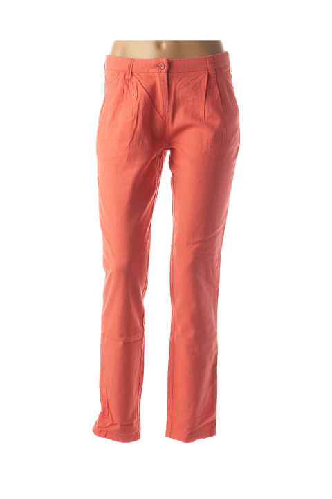 Pantalon droit femme Lola Espeleta orange taille : 40 22 FR (FR)