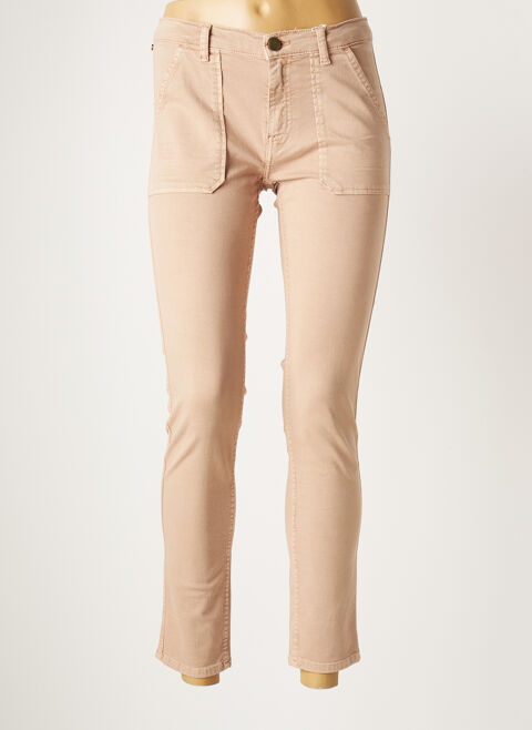 Pantalon slim femme #Red/Legend beige taille : W27 23 FR (FR)