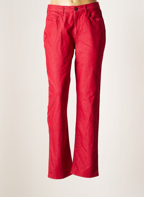 Jeans coupe droite femme France Rivoire rouge taille : 48 23 FR (FR)