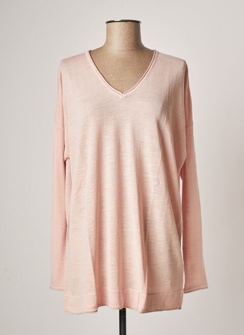 Pull femme Poles rose taille : 40 28 FR (FR)