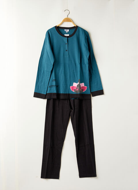Pyjama femme Nuit Caline bleu taille : 38 39 FR (FR)