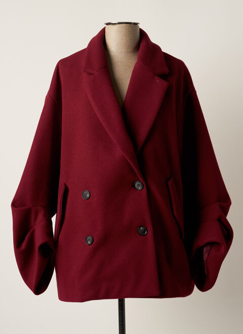 Manteau long femme M rouge taille : TU 74 FR (FR)