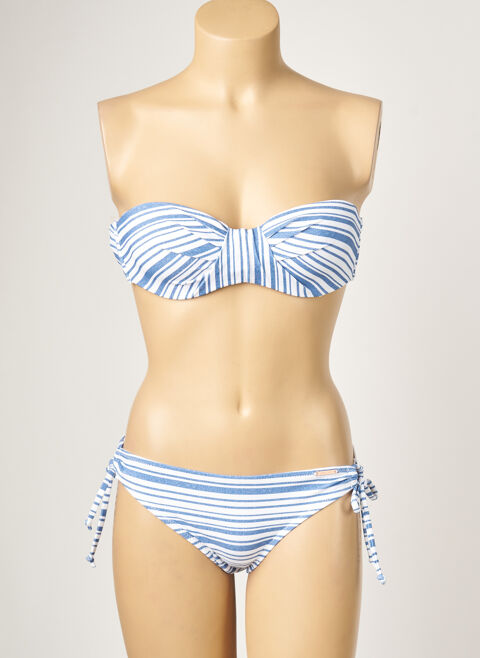 Maillot de bain 2 pi&egrave;ces femme Ysabel Mora bleu taille : 85B S Vtements