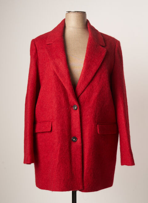 Manteau court femme Diane Laury rouge taille : 54 68 FR (FR)