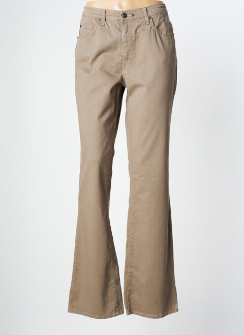 Pantalon droit femme Kanope beige taille : 46 27 FR (FR)